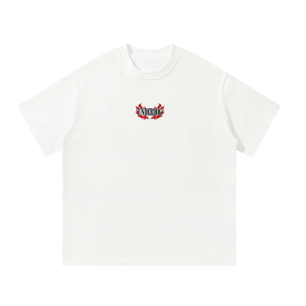 UNDERDOG Oversized Tee — "Reclaim the Odds" (White)